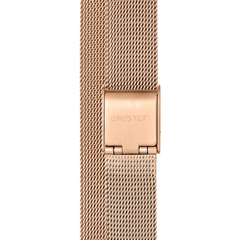 briston-bracelet-maille-milanaise-double-tour-12-mm-or-rose image 1