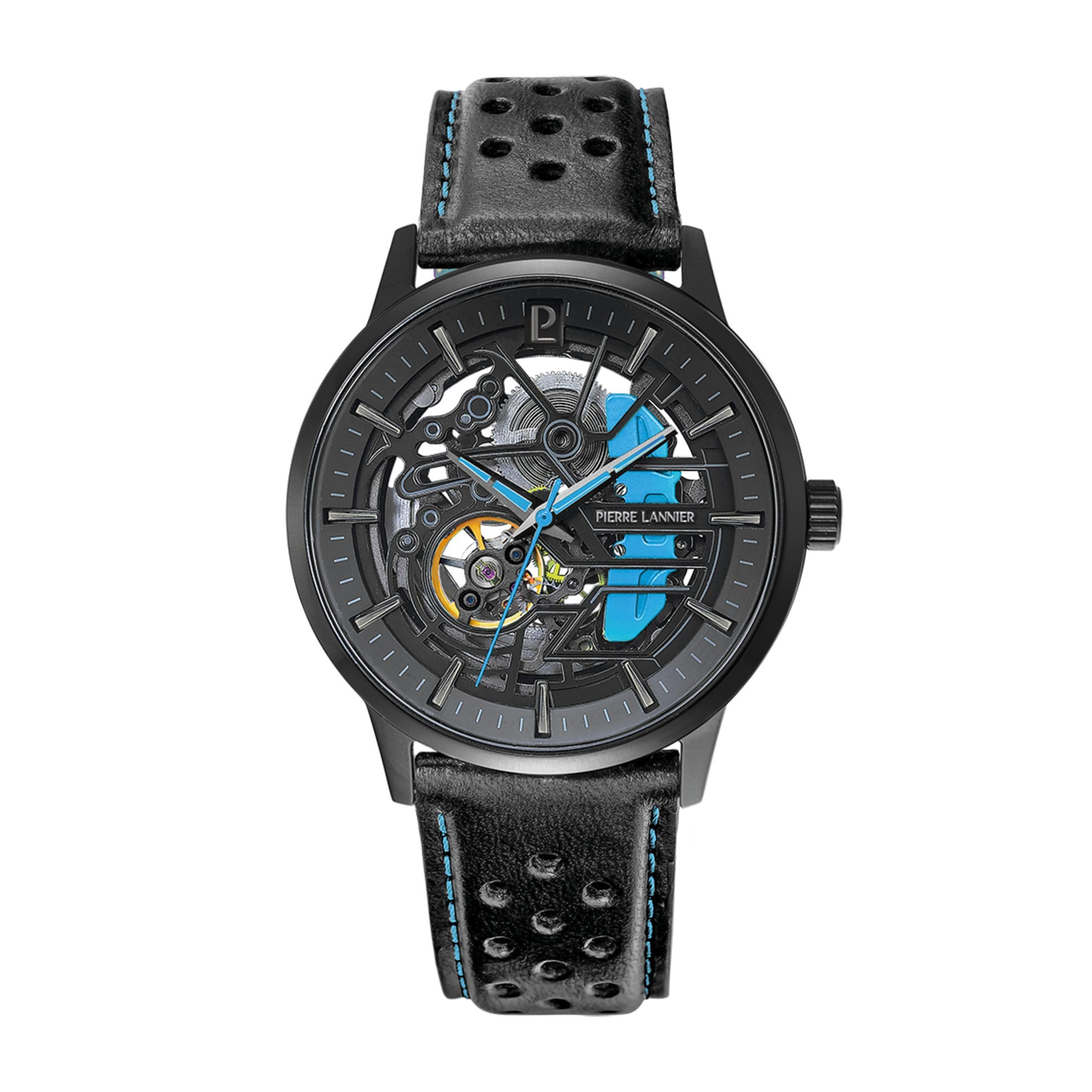 pierre-lannier-paddock-montre-automatique-43-mm-acier-inoxydable-5-atm-5 image 7