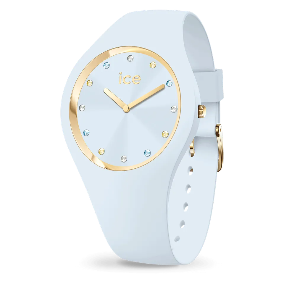 ice-watch-ice-cosmos-clear-sky-montre-femme-bleu-ciel-cristaux image 1