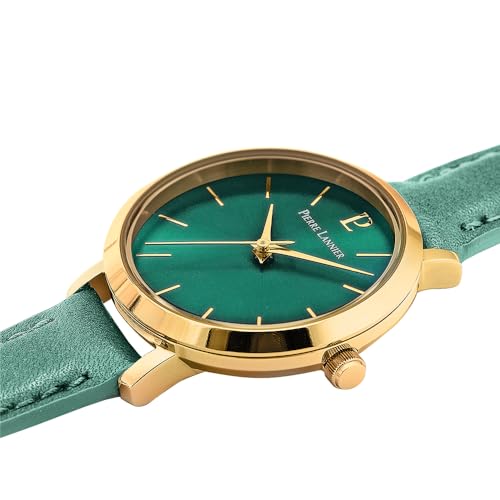 pierre-lannier-038j577-montre-femme-quartz-bracelet-vert image 6
