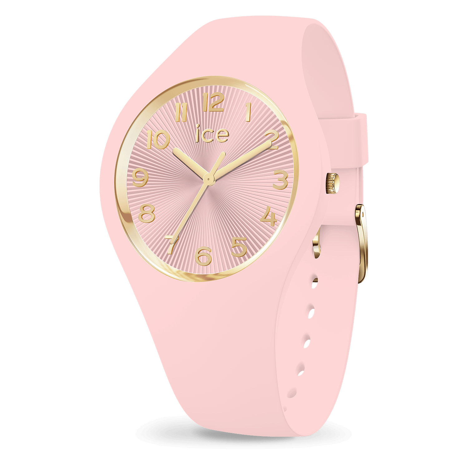 ice-watch-ice-champagne-soft-pink-montre-femme-rose-poudr-dor image 1
