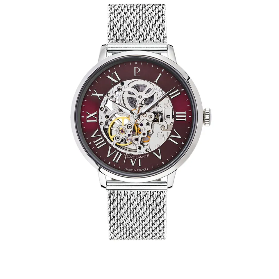 pierre-lannier-automatic-montre-automatique-42-mm-acier-inoxydable-5-atm-3 image 1