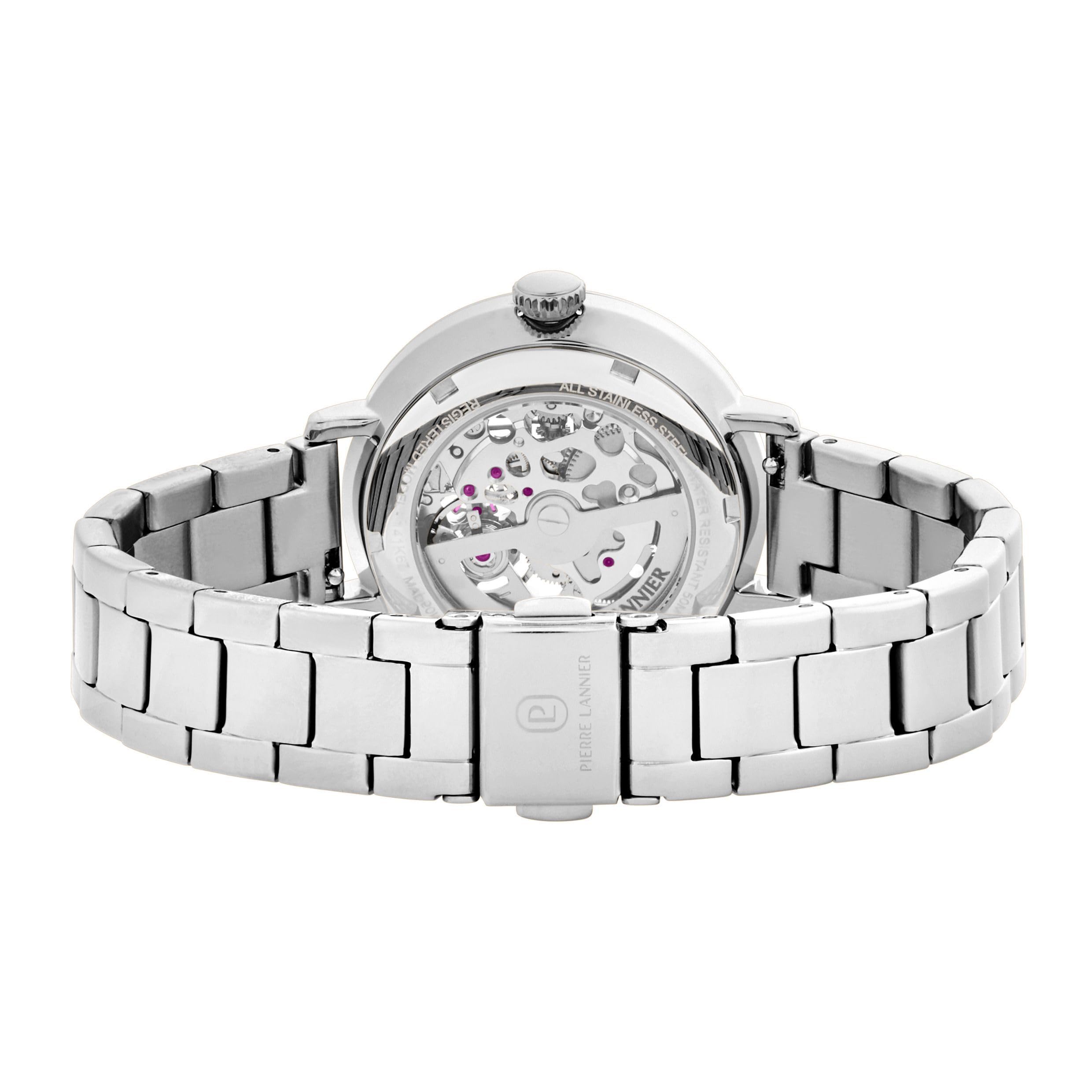 pierre-lannier-automatic-montre-automatique-35-mm-acier-inoxydable image 5