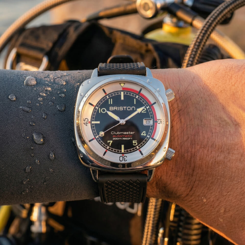 briston-clubmaster-legend-compressor-automatique-42-mm-acier-noir image 4