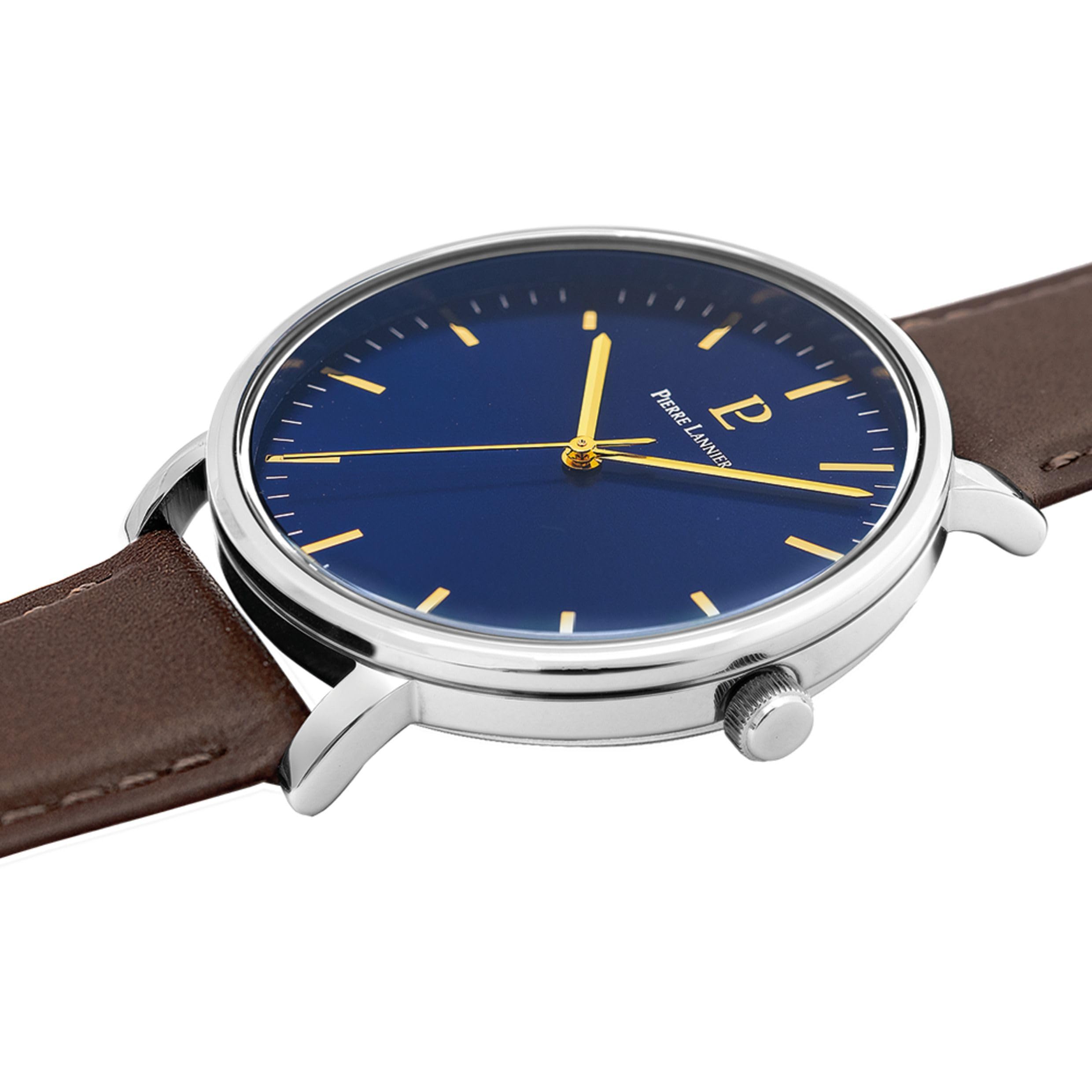 pierre-lannier-essential-montre-quartz-40-5-mm-acier-inoxydable-5-atm image 2