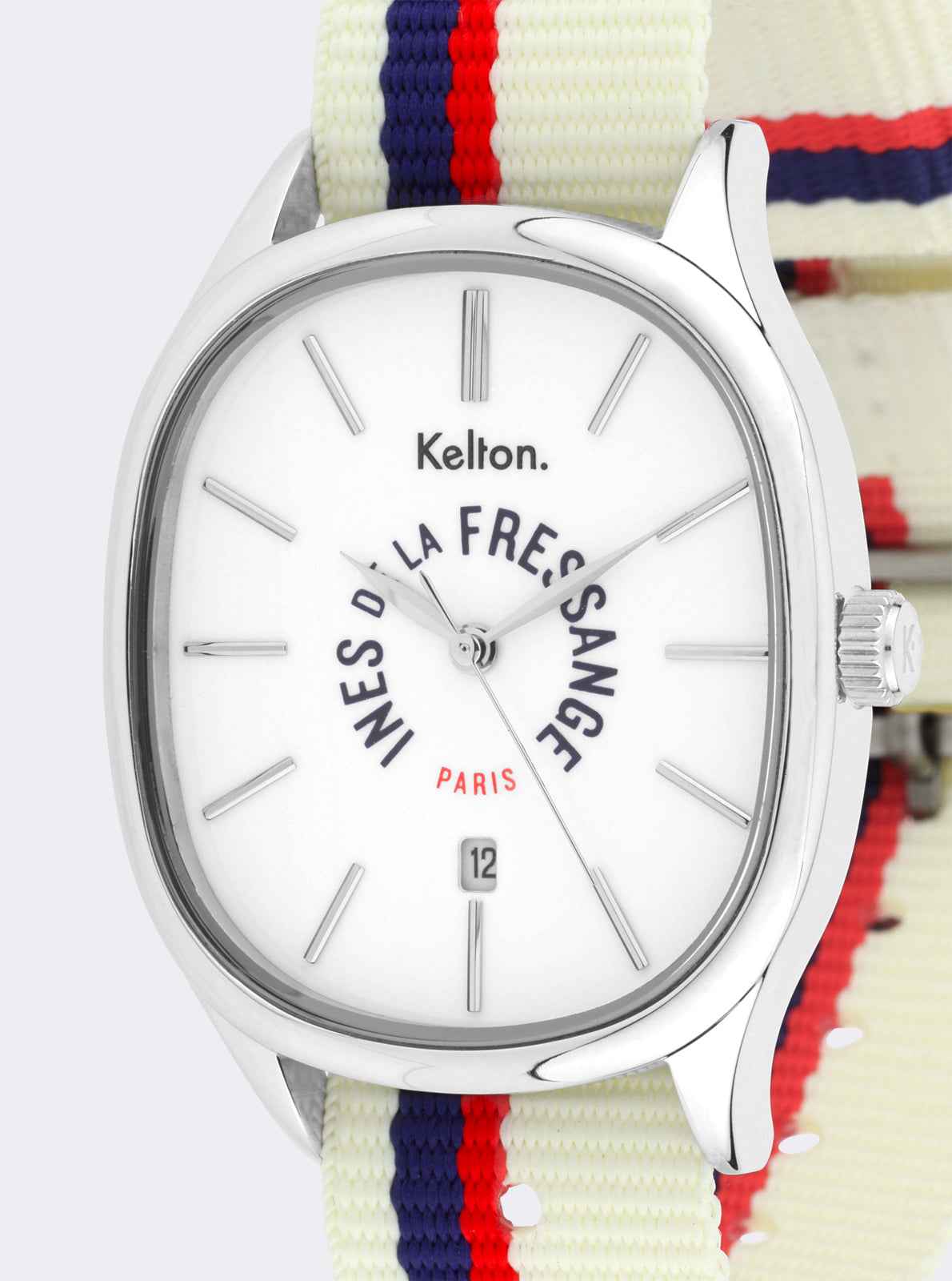 kelton-x-ines-de-la-fressange-paris-grande-colorama-sport-cru-montre-date image 6