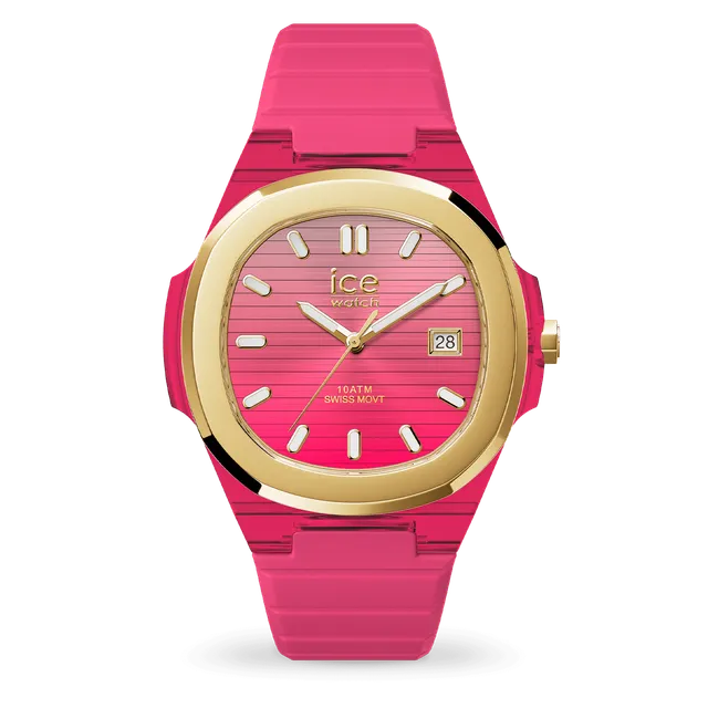 ice-watch-ice-power-pw7-montre-femme-silicone-rose-et-dor image 1