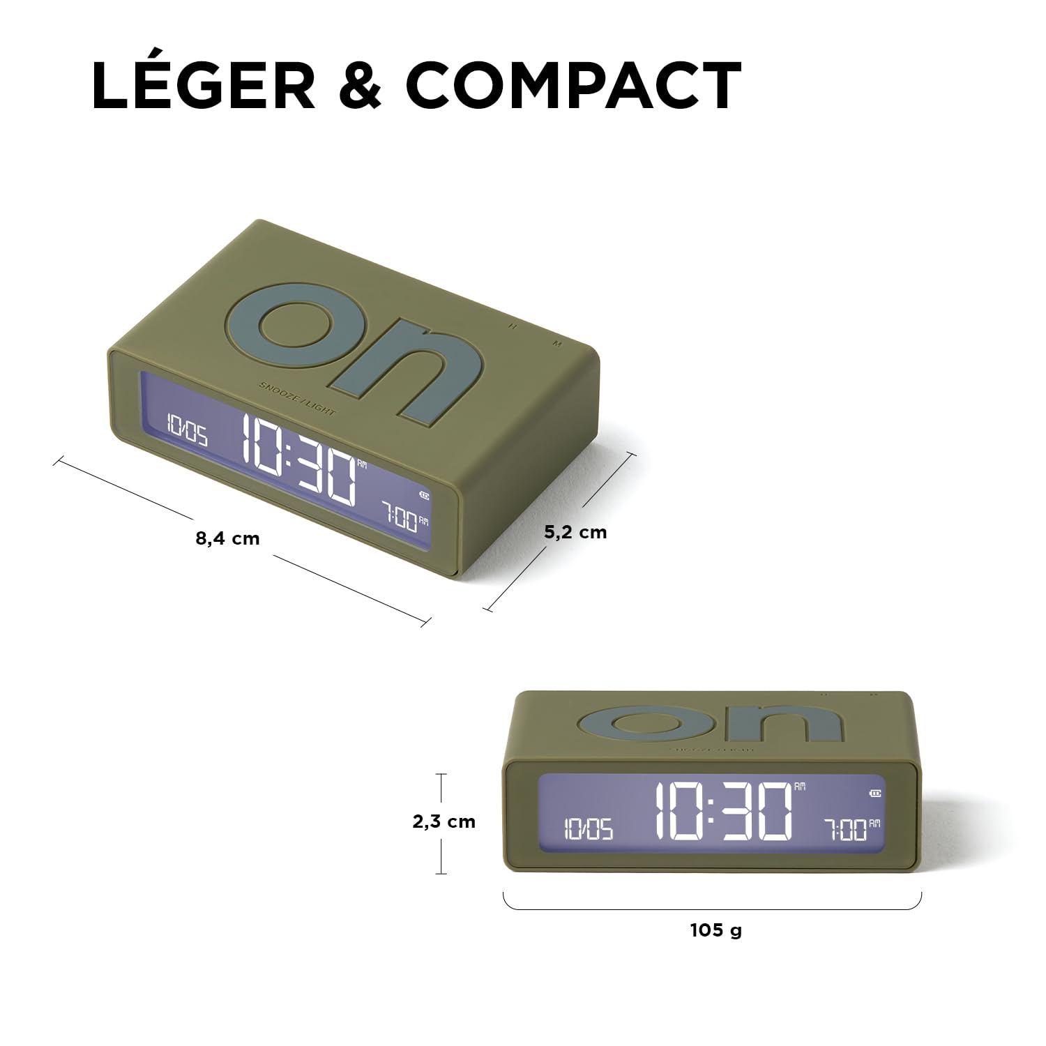 lexon-flip-mini-r-veil-de-voyage-led-tactile-blanc image 2