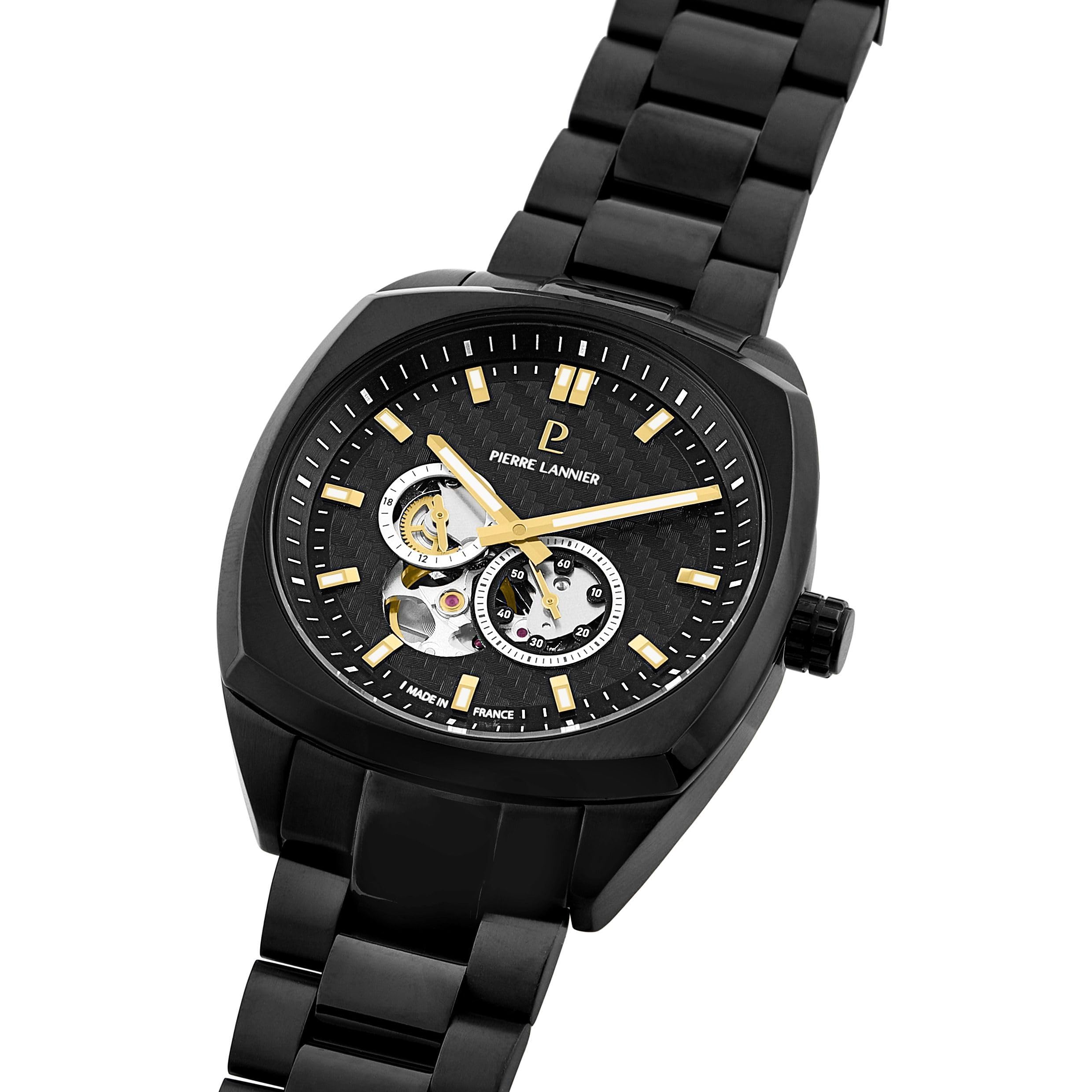 pierre-lannier-automatique-arcadius-montre-automatic-42-5-mm-acier-5-atm image 2