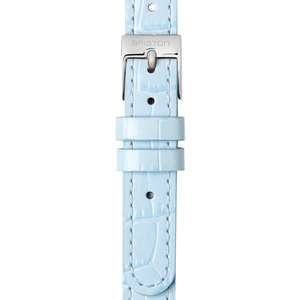 briston-bracelet-cuir-luxury-12-mm-bleu-clair-clubmaster-lady image 3