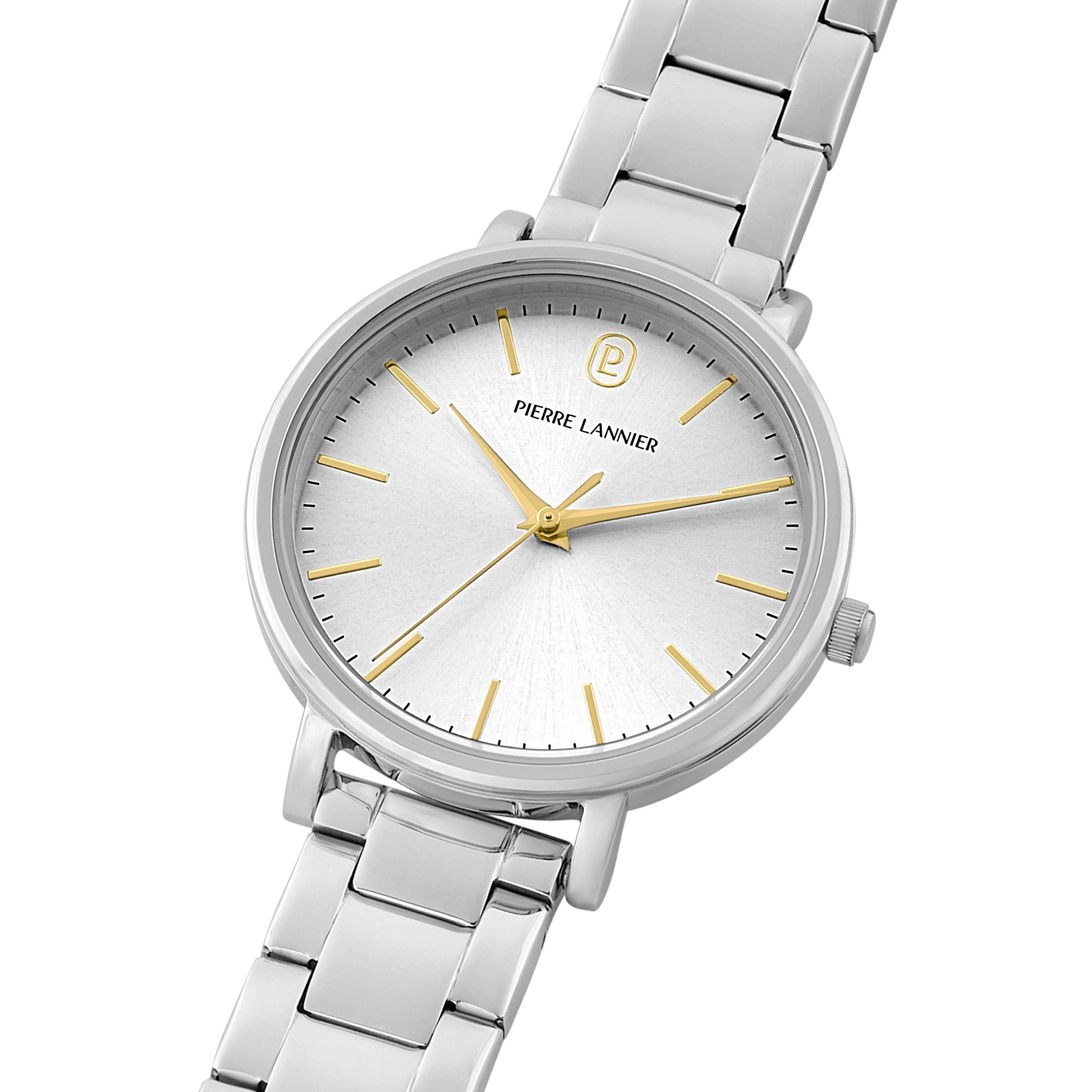 pierre-lannier-essential-montre-quartz-33-mm-acier-inoxydable-3-atm-3 image 2