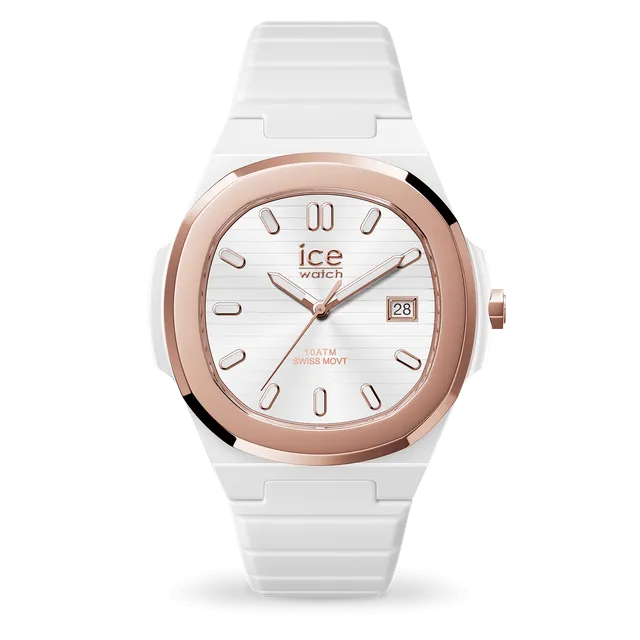 ice-watch-ice-power-pw7-montre-blanche-silicone-lunette-rose-gold image 1