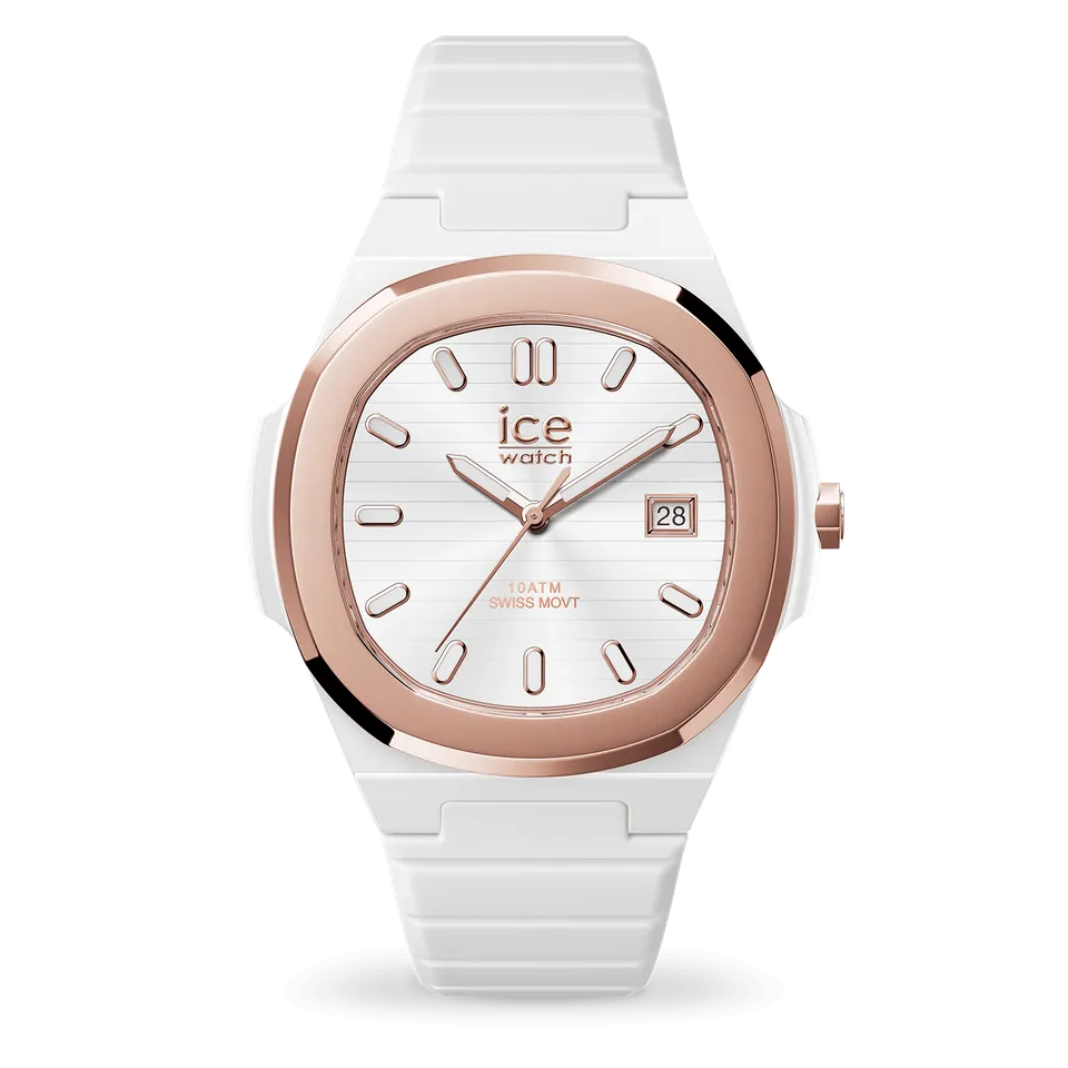 ice-watch-ice-power-pw7-montre-blanche-silicone-lunette-rose-gold image 1