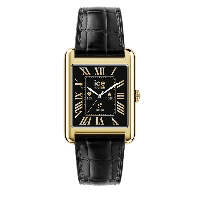 ice-watch-ice-smart-tks-2-0-gold-black-montre-connect-e-rectangulaire-1-41-pouce image 1