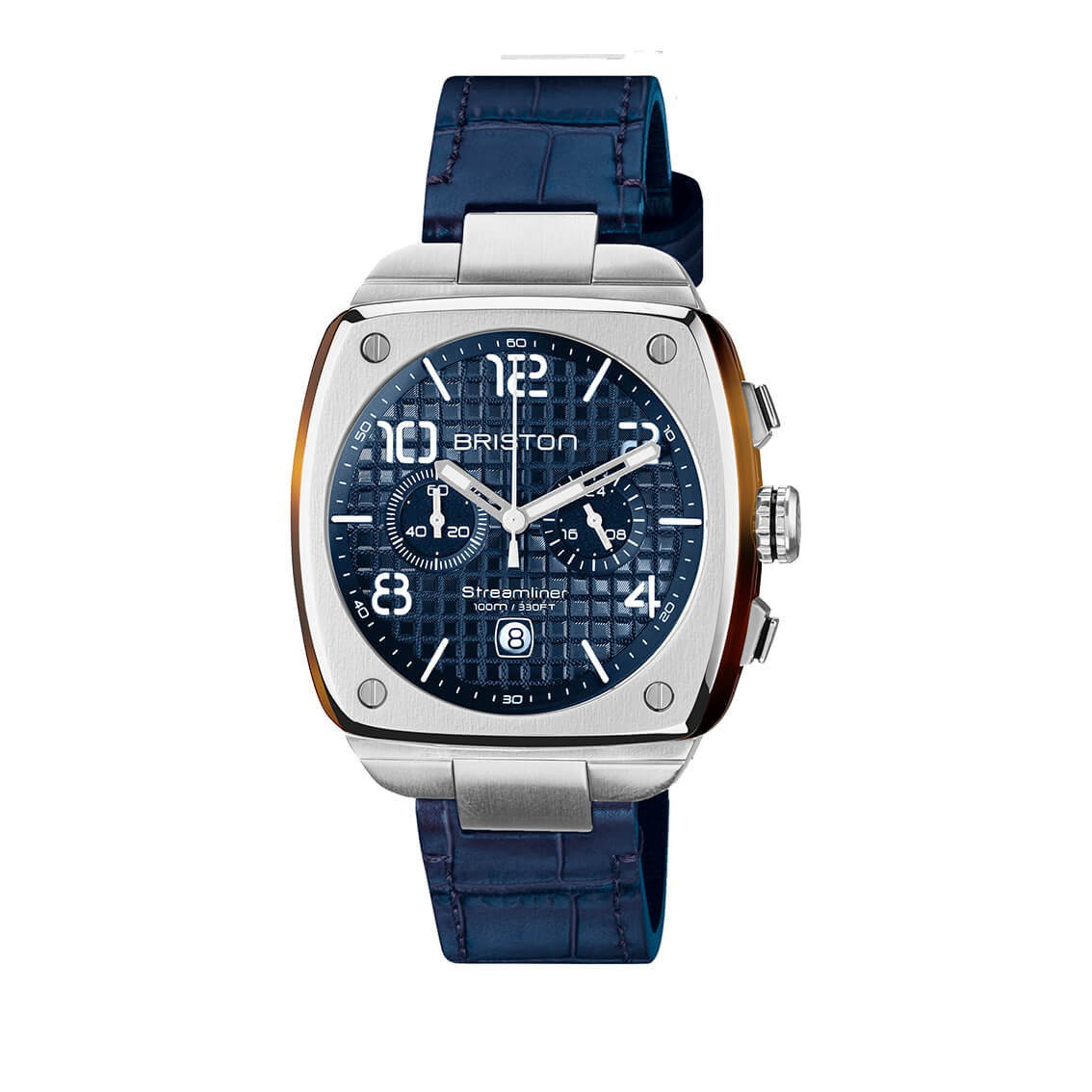 briston-bracelet-luxury-urban-20-mm-bleu-marine image 2