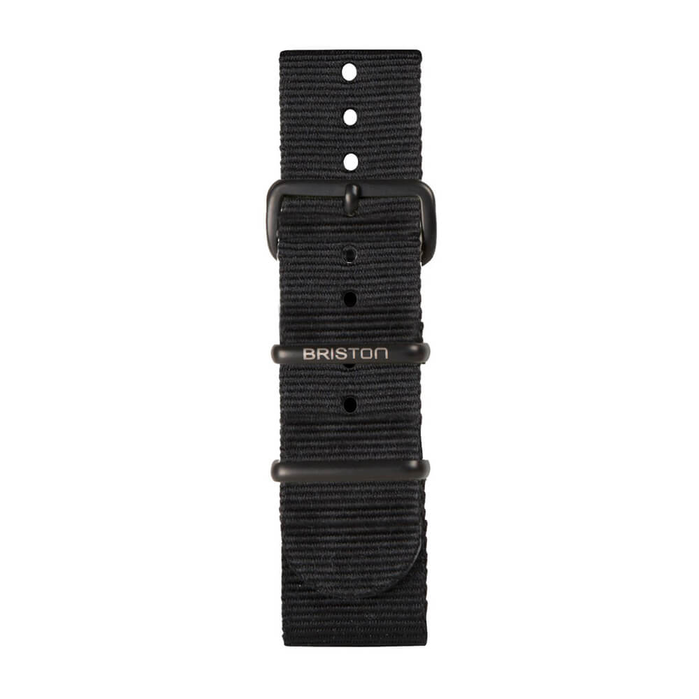 briston-bracelet-type-nato-20-mm-noir-clubmaster-classic image 8