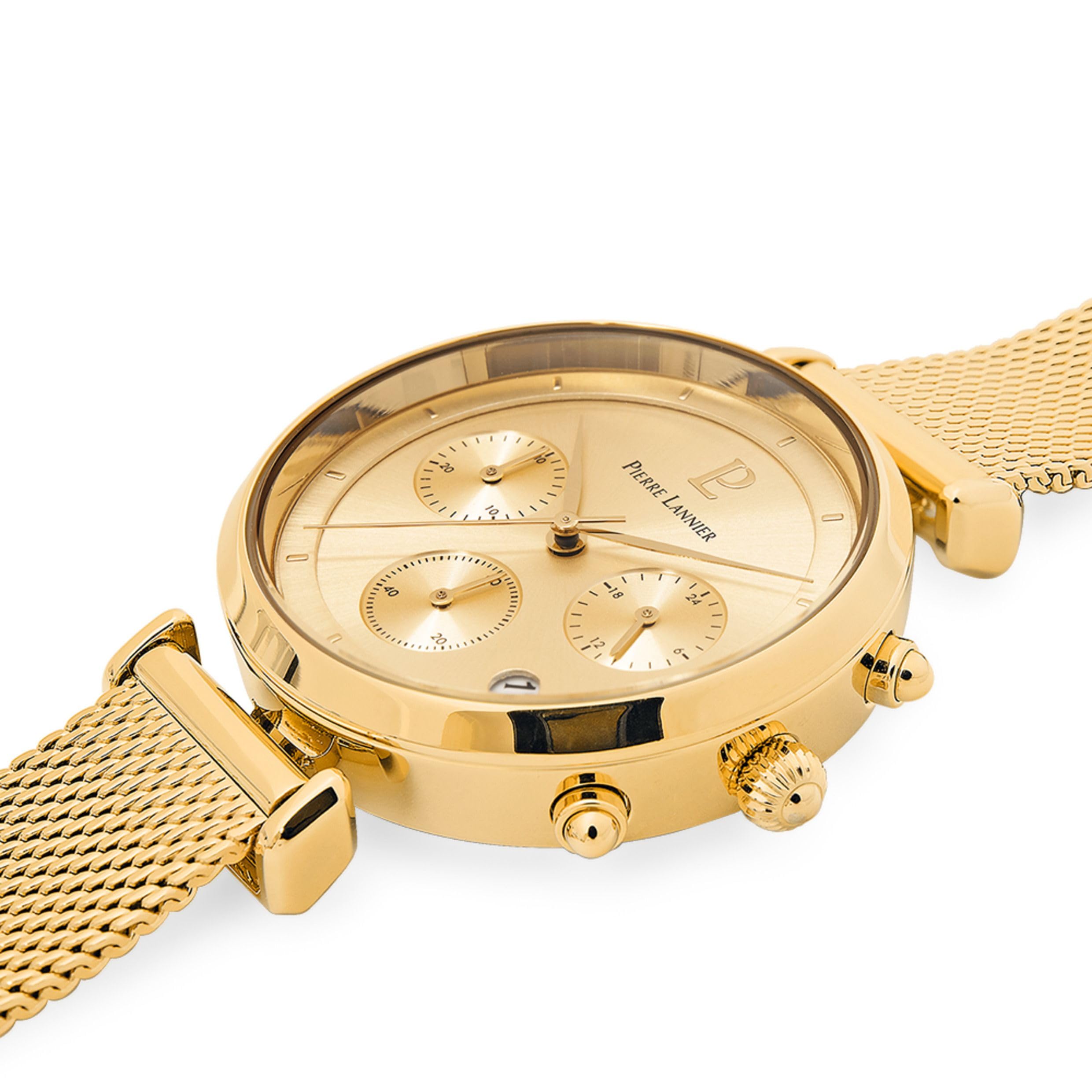 pierre-lannier-lutecia-chronographe-quartz-35-mm-acier-3-atm image 2
