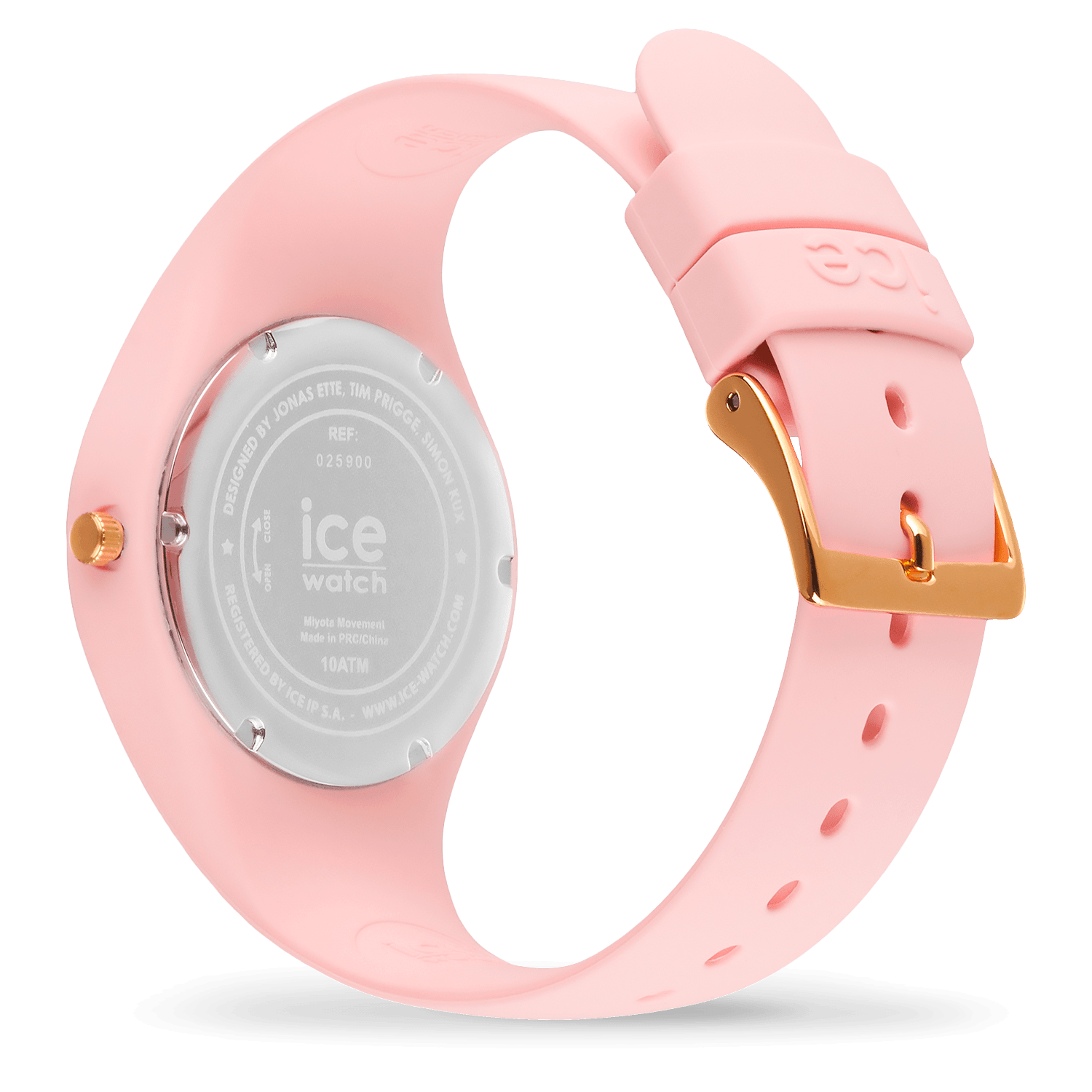 ice-watch-ice-flower-soft-pink-lily-montre-femme-florale-rose-poudr image 4