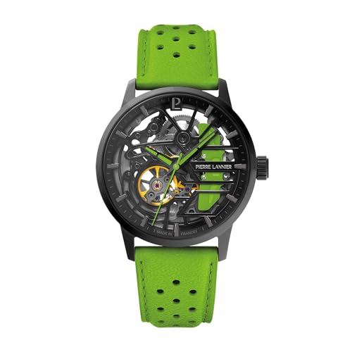 pierre-lannier-montre-automatique-paddock-39-mm-acier-inoxydable-5-atm image 7