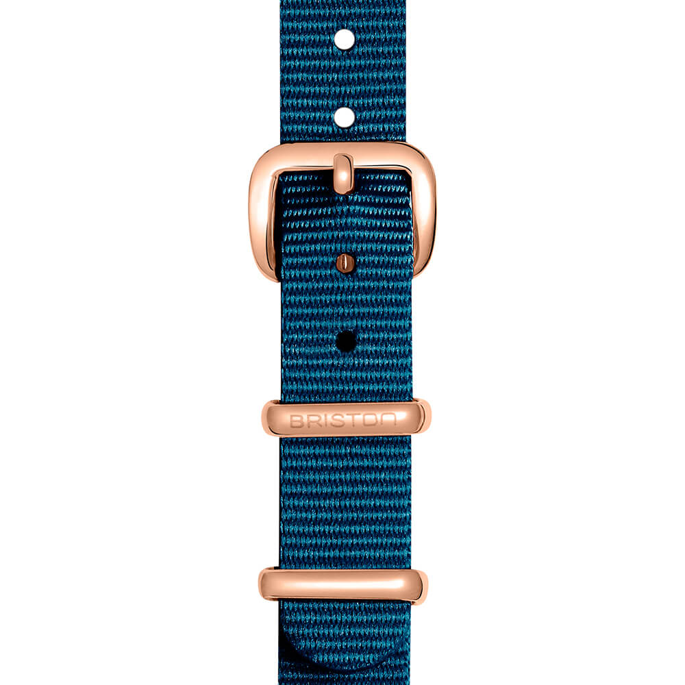 briston-clubmaster-lady-bracelet-type-nato-12-mm-bleu-canard image 4