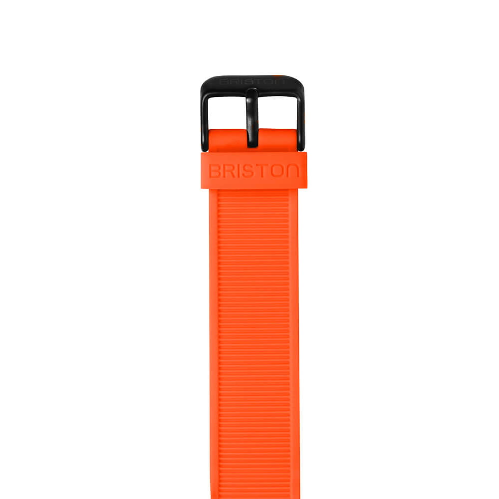 briston-bracelet-rubber-20-mm-orange image 3