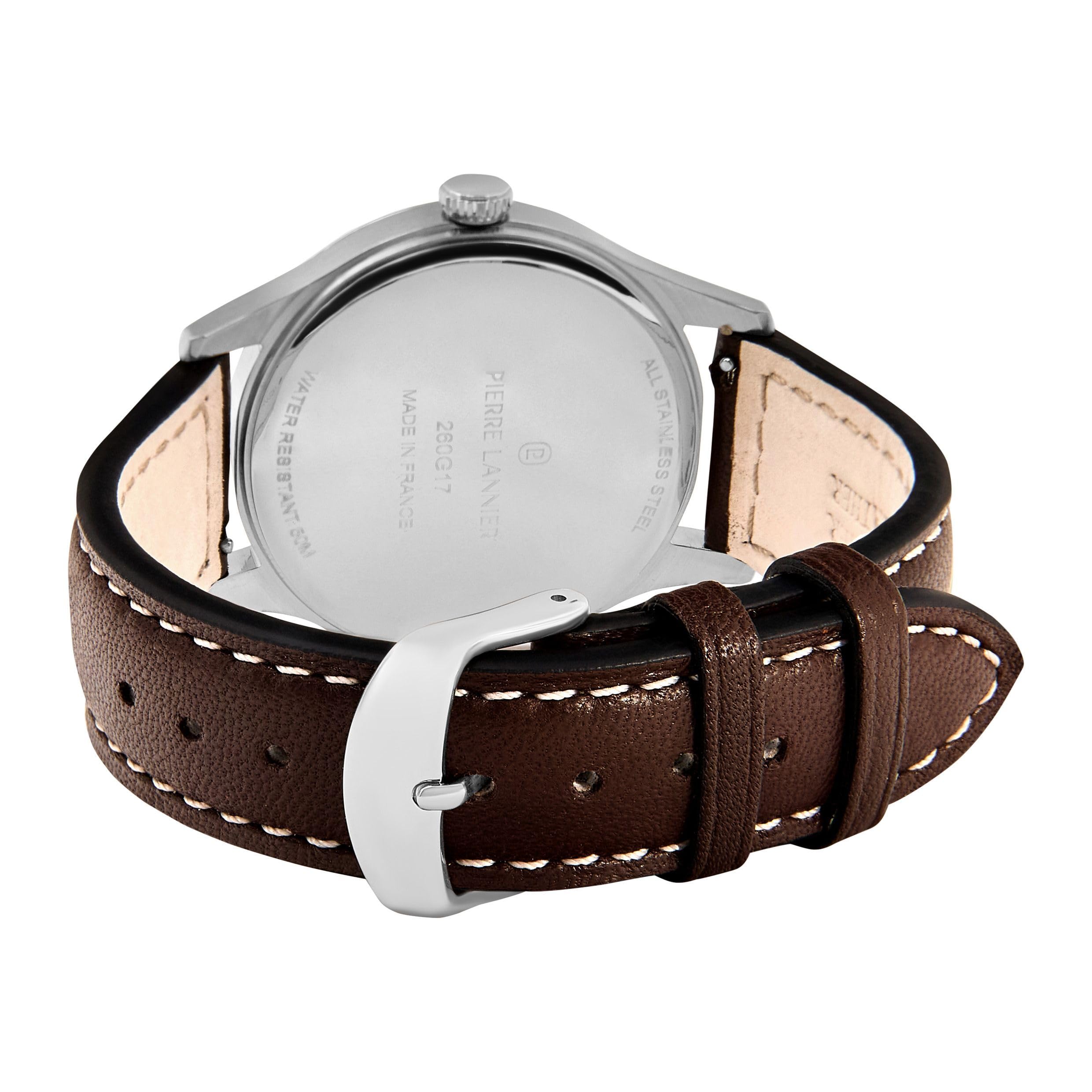 pierre-lannier-aviateur-montre-quartz-40-mm-acier-inoxydable-5-atm image 4