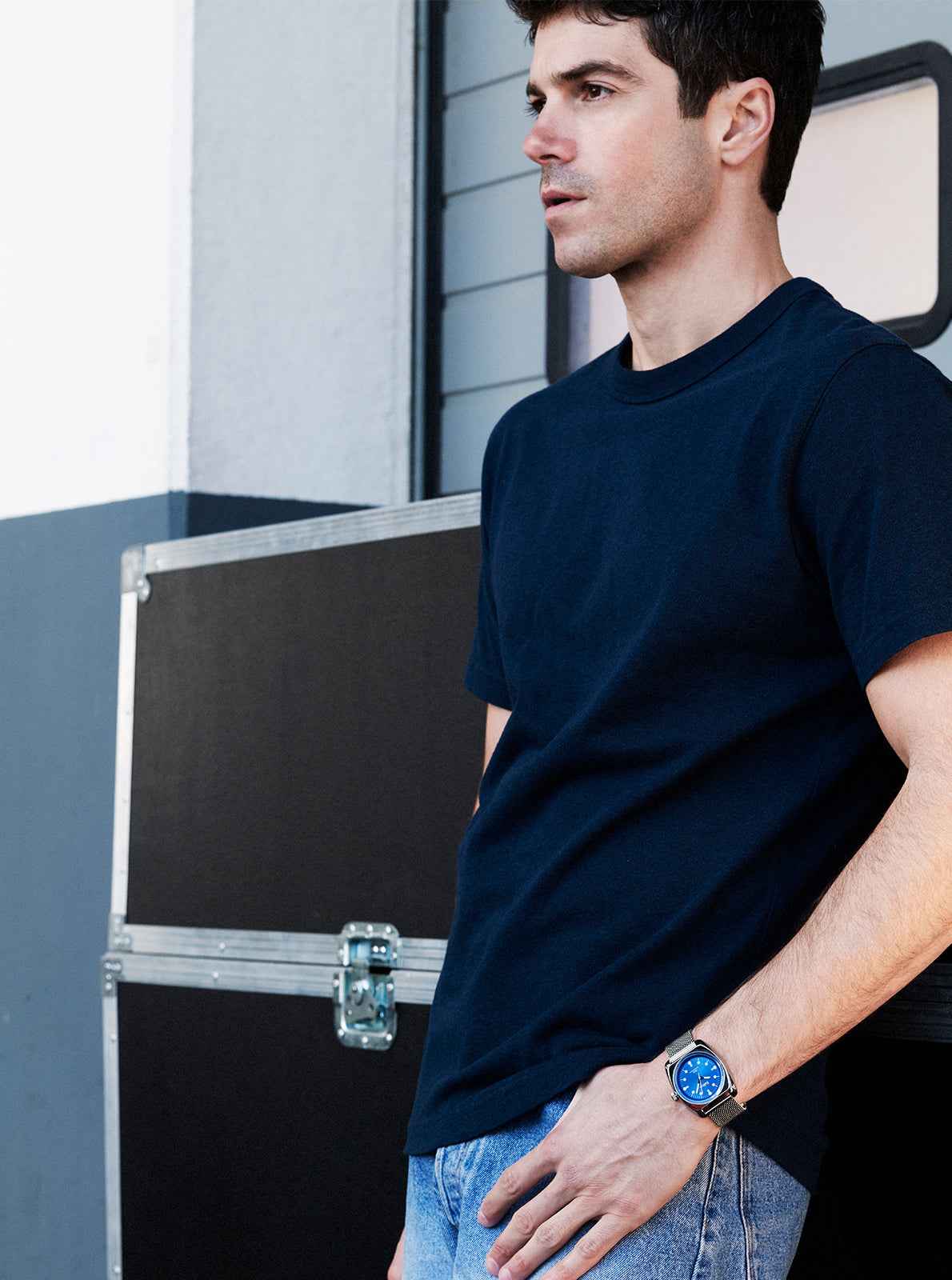 kelton-rc-2-montre-bleu-blanc-mesh-guardsman image 3