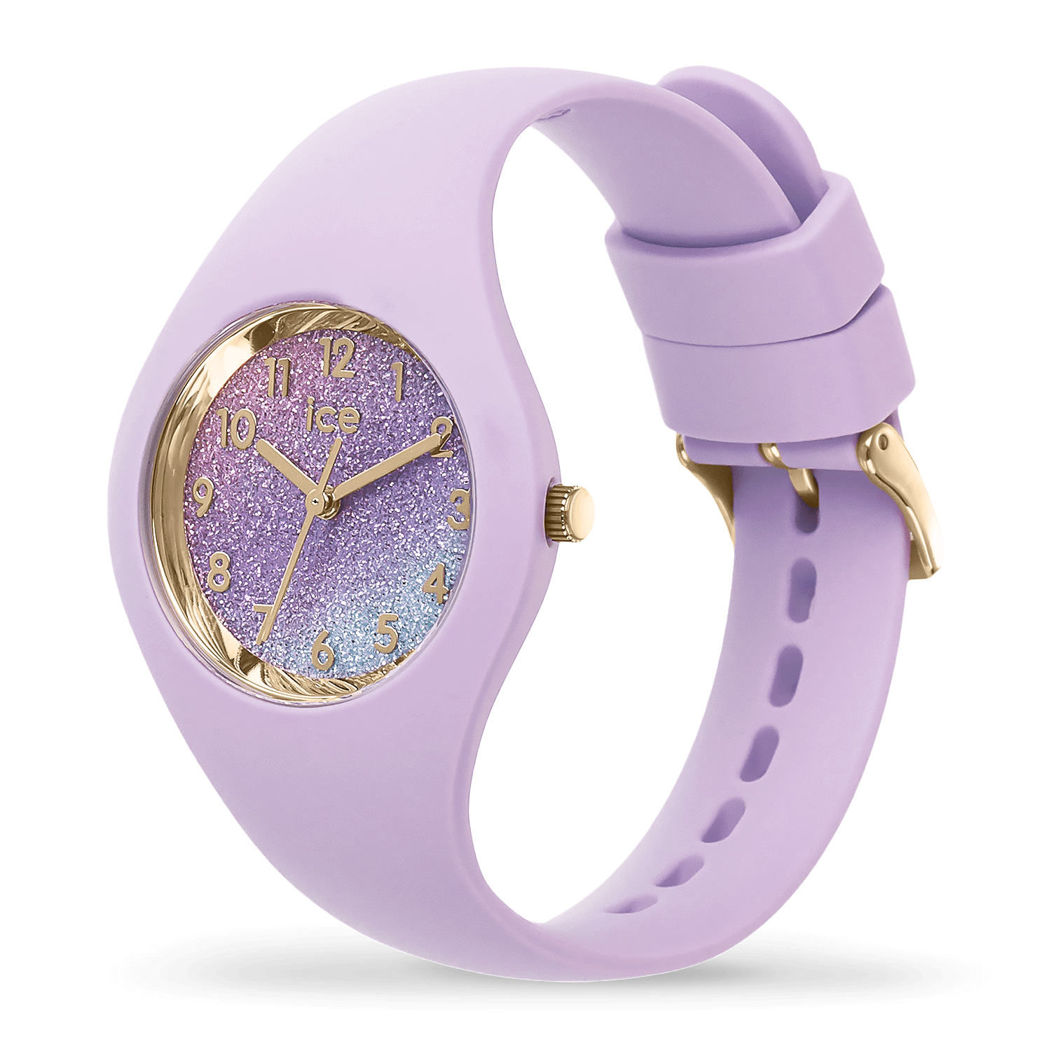 ice-watch-ice-glitter-lilac-cosmic-montre-femme-lilas-paillet-e image 2