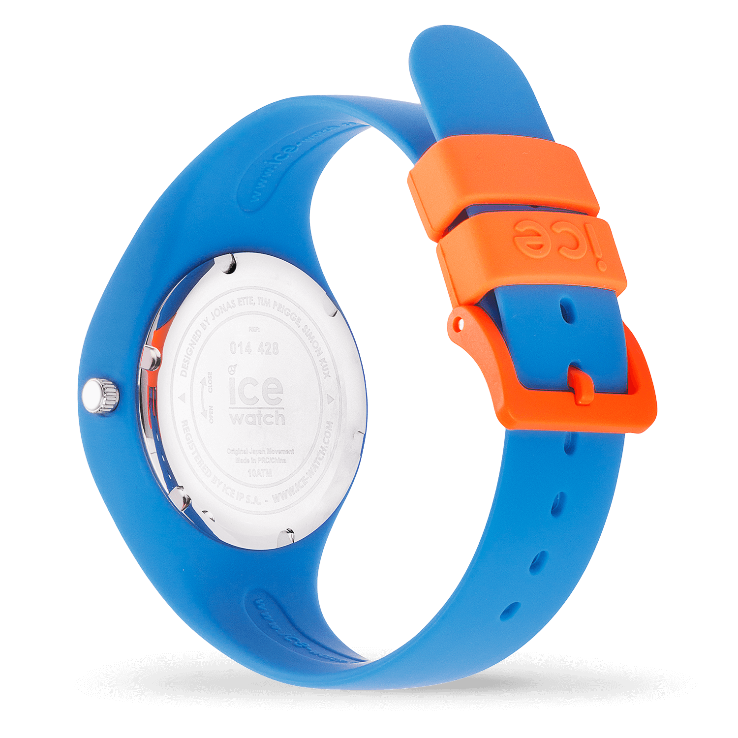 ice-watch-ice-ola-kids-robot-montre-enfant-gar-on-bleu-et-orange-en-silicone image 4