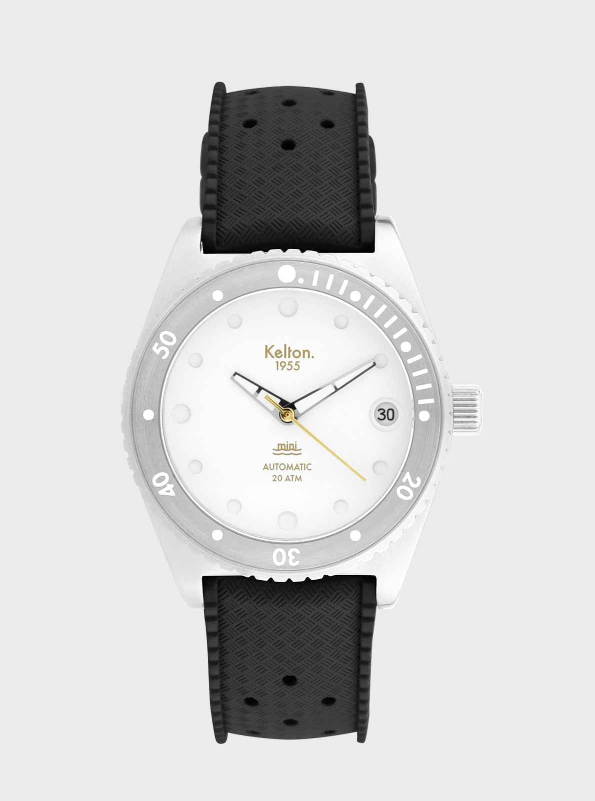 kelton-1955-mini-tropic-blanche-20-atm-montre-plong-e-34mm image 6